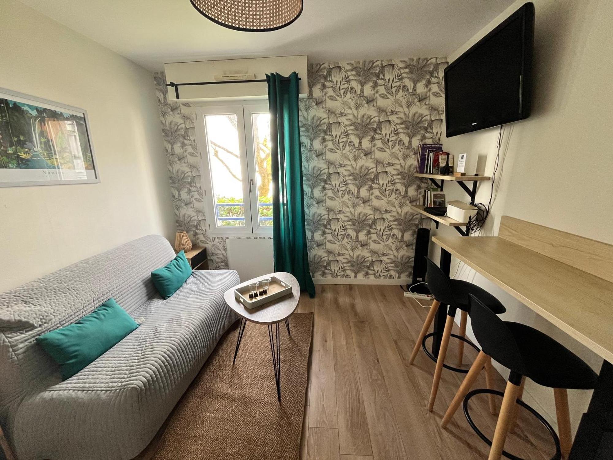 Agreable Studio Calme - Proche Tramway Et Centre 南特 外观 照片