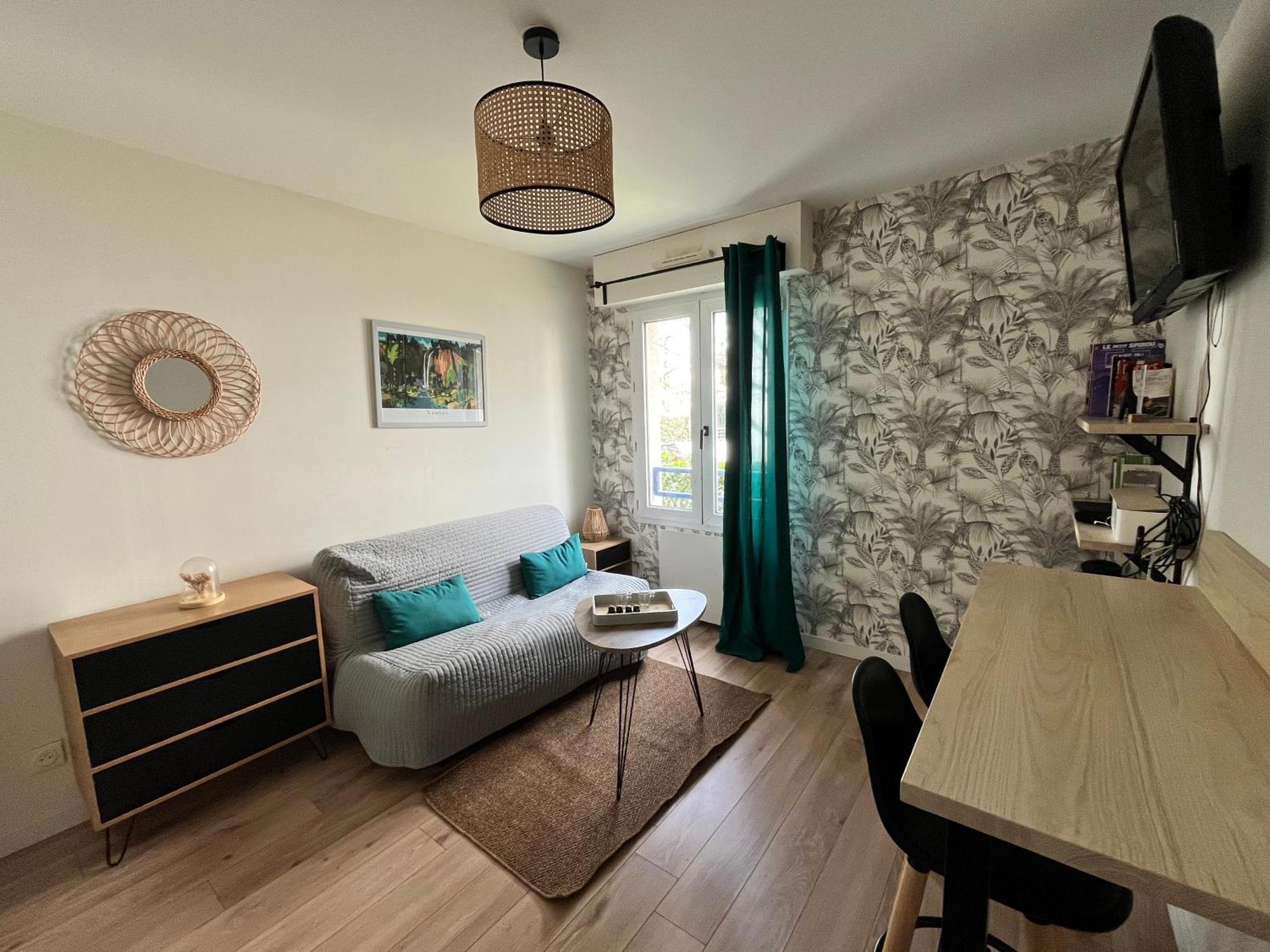Agreable Studio Calme - Proche Tramway Et Centre 南特 外观 照片